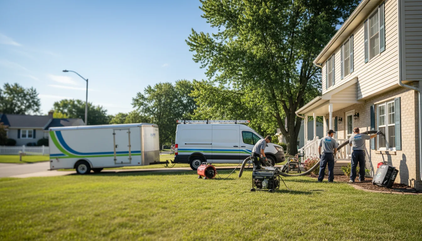 Flooded Basement Restoration And Cleanup With Repair in Ossian, IA near me
